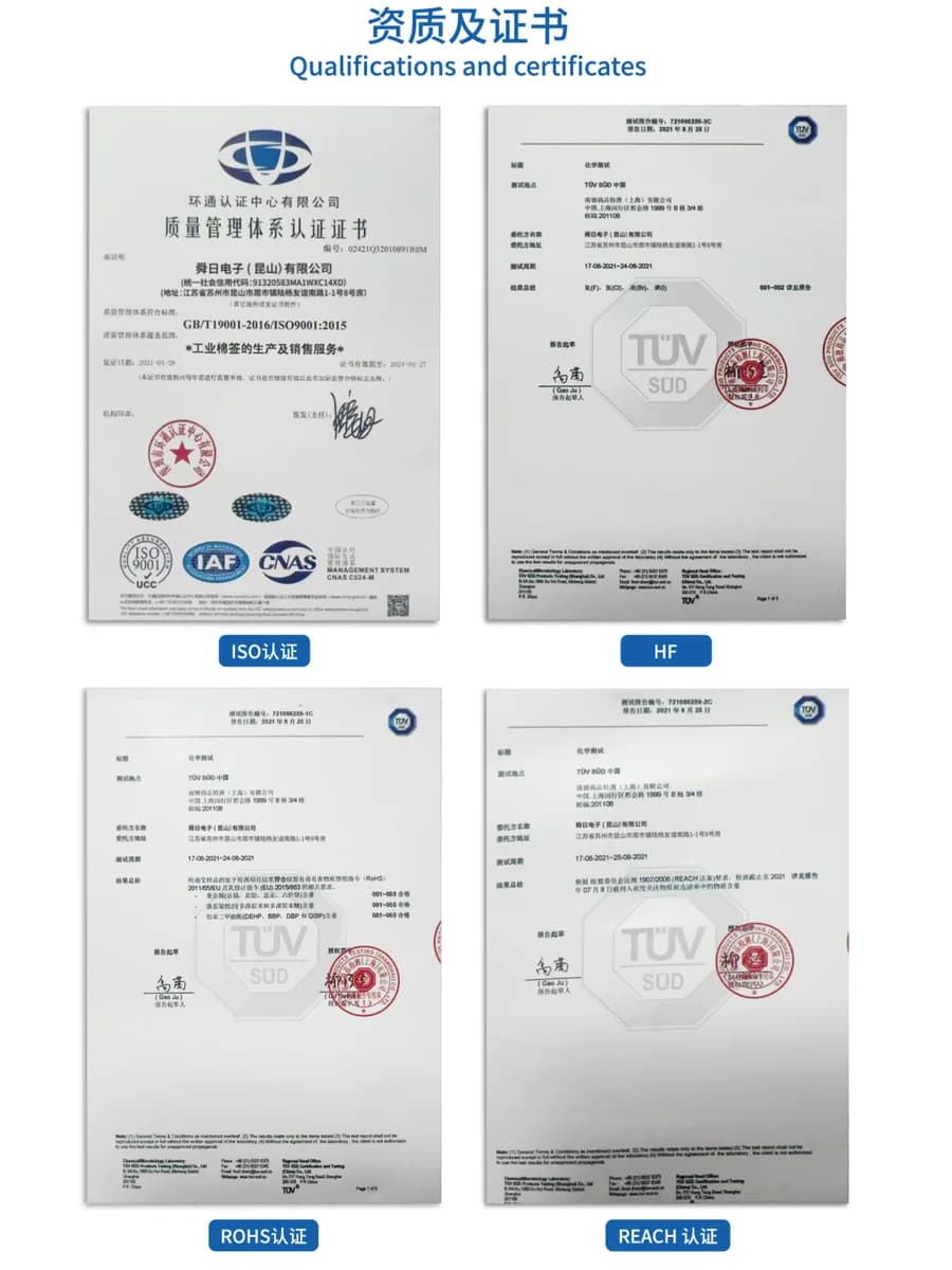ShunRi certificate preview