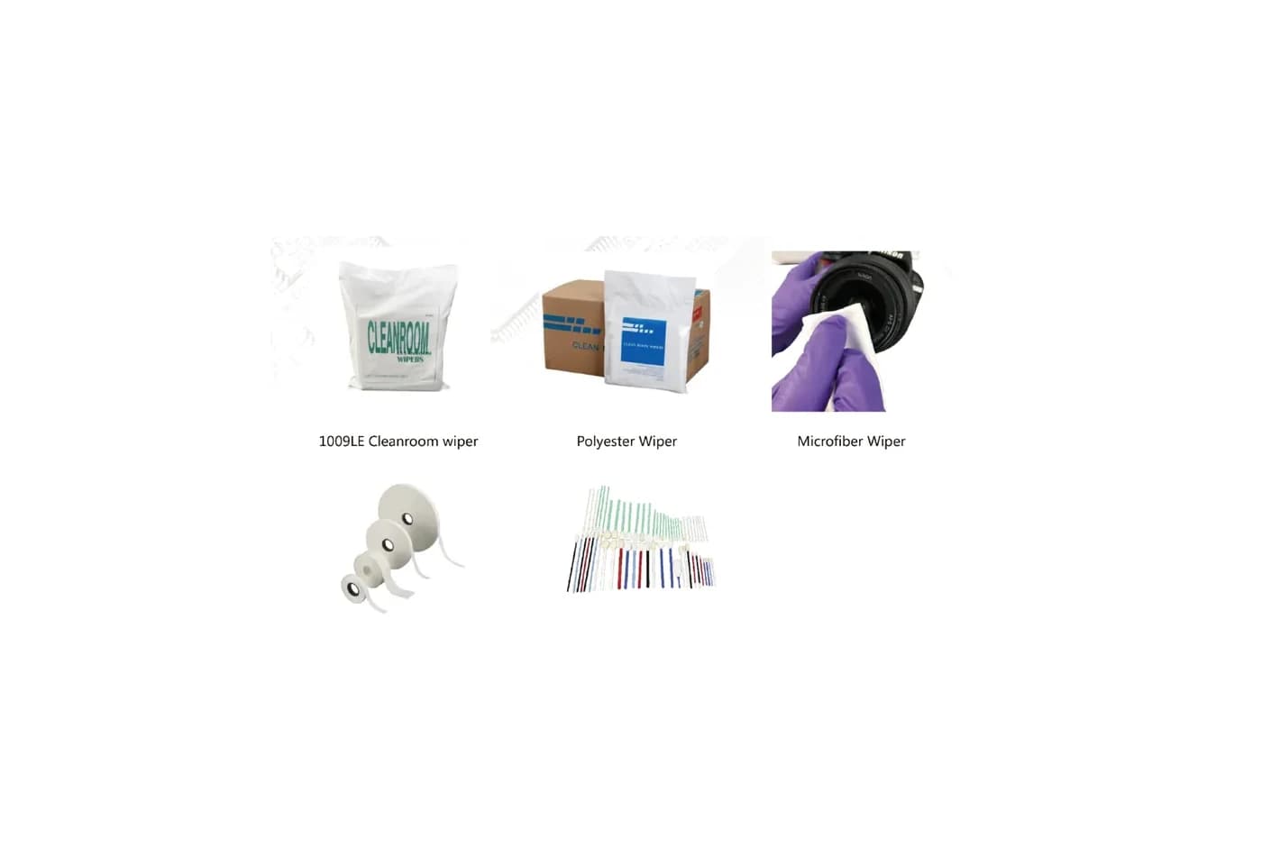 Cleanroom wiper products from ShunRi catalog